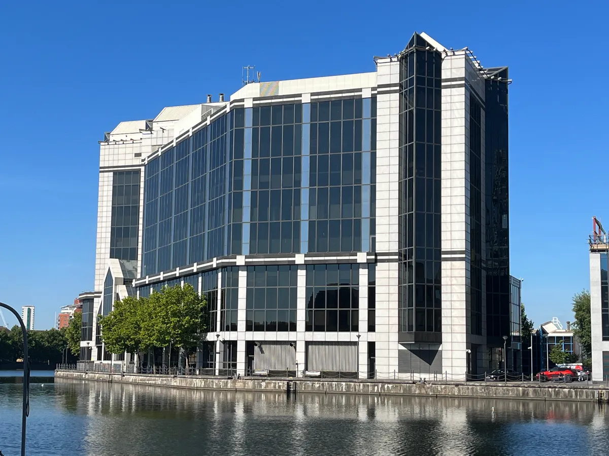 Docklands data center in London